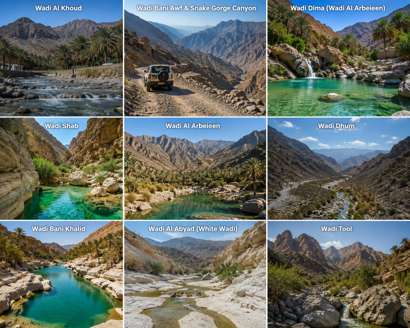 9 Beautiful Wadis In Oman For Your Next Adventure