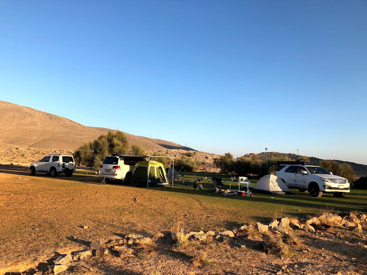 New Year Camping