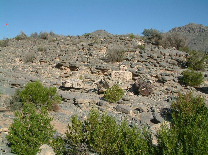Crash site of an RAF Venom | Jebel Akhdar Oman photo 5